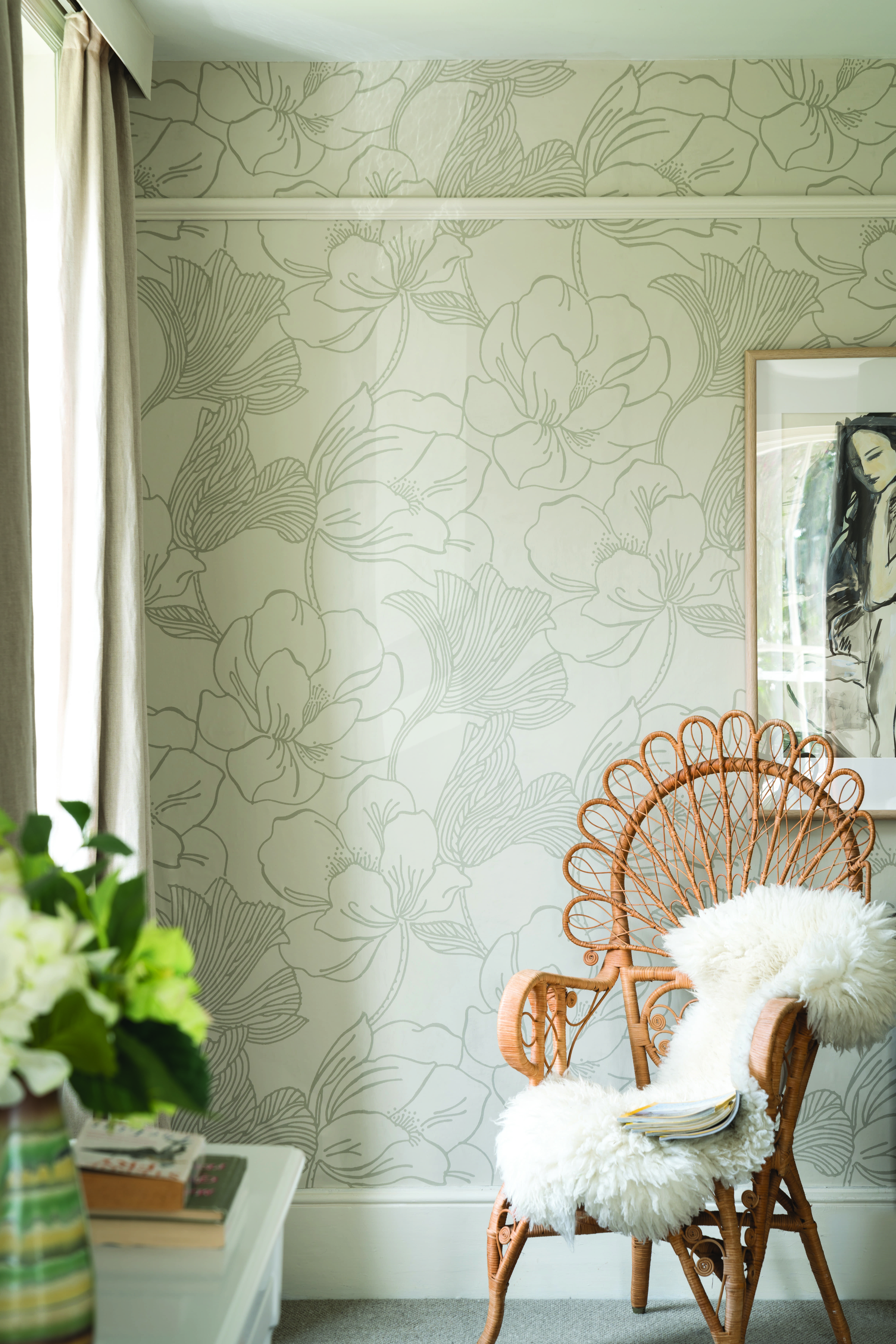 papier peint traditionnel Farrow and Ball 